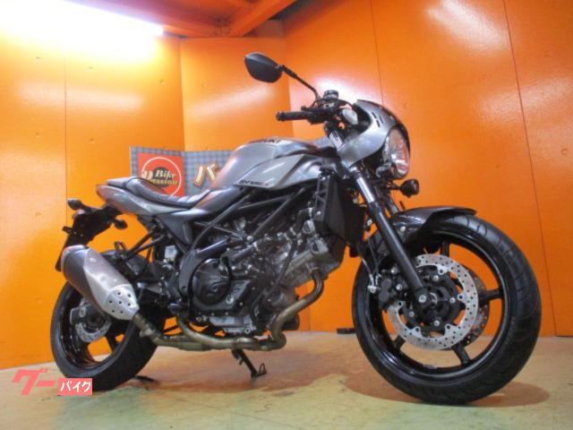 ＳＶ６５０Ｘ　ＡＢＳ　２０１８年モデル　スイッチ付き追加フォグランプ　オールドグレーメタリック　純正フルノーマル車両