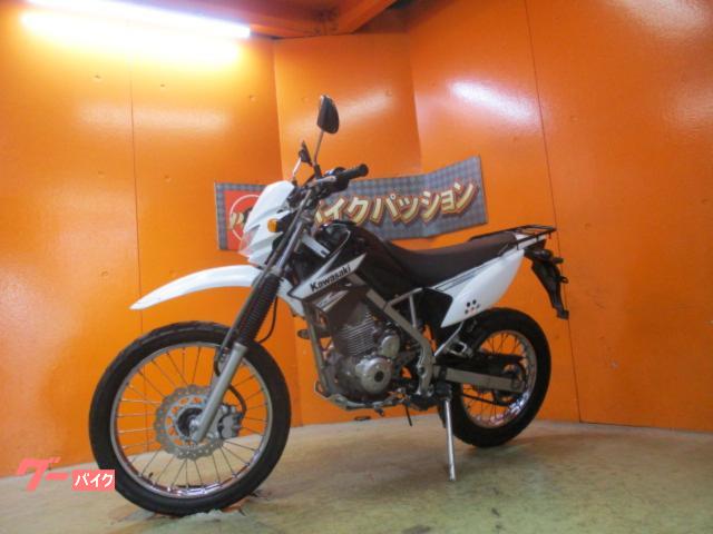 カワサキ KLX125 2011年 ブライトホワイト 社外キャリア カワサキ KLX125 2011年 ブライトホワイト 社外キャリア