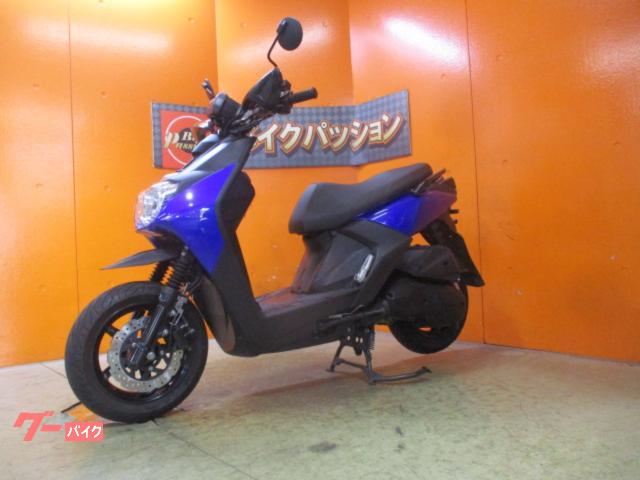 BW'S125 縦目　自賠責あり　ビーウィズ125　グリップヒーター付　マイル表示メーター　車検付軽自動車と交換も可 ヤマハ BW'S125 2016年 ディープパープリッシュブルー