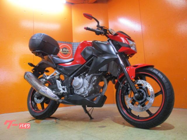 ＣＢ２５０Ｆ　２０１６年マイナーチェンジ後モデル　社外キャリア　ＢＯＸ　純正フルノーマル車両
