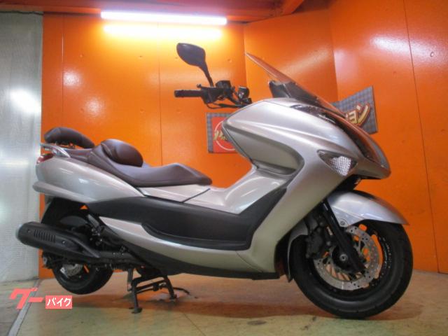 マジェスティ 4D9 2008年モデル シルバー3 バックレスト 純正フルノーマル車両