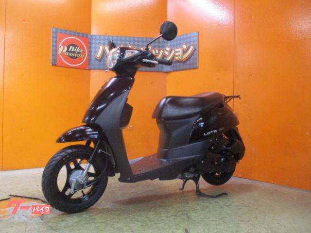 実働　現行　レッツ　ＣＡ４ＡＡ　ブラック　25125KM　福岡市南区　代車使用中 スズキ レッツ 2020年CA4AAモデル 純正フルノーマル車両