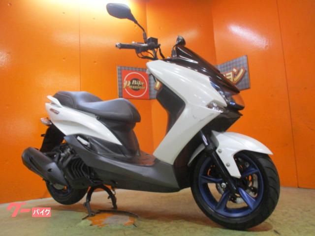 マジェスティＳ　２０１８年モデルチェンジ後ＳＧ５２Ｊモデル　パールシルキーホワイト　純正鍵２本　純正フルノーマル車両