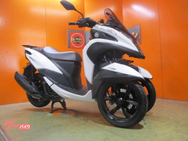 トリシティ125 ABS 2018年モデルチェンジ後4バルブモデル 社外キャリア アジャスター機能付きグリップヒーター 純正鍵2本