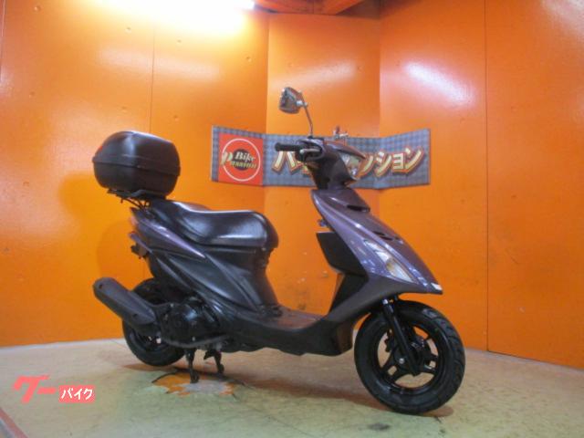 アドレスＶ１２５Ｓ　２０１２年モデル　リアＢＯＸ　ファントムブラックメタリックＮｏ．２