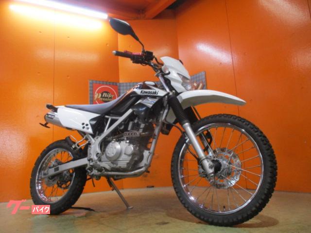 ＫＬＸ１２５　２０１１年ブライトホワイト　デルタマフラー　フェンダーレス　ＵＳＢ電源　ＬＥＤヘッドライト