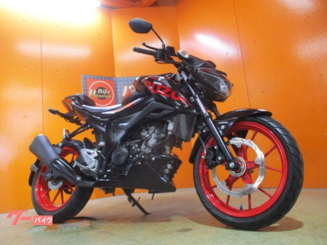 ＧＳＸ－Ｓ１２５　ＡＢＳ　２０２０年マイナーチェンジ後純正ハザード搭載　フェンダーレス　タイタンブラック　純正ＤＯＨＣエンジン