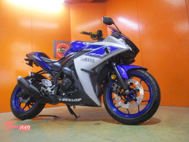 ＹＺＦ−Ｒ２５　２０１５年規制前３６ＰＳフルパワーモデル　カウルプロテクターオプション　フェンダーレス　前後タイヤバリ溝