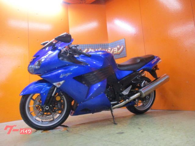 青エクセット カワサキ Ninja ZX－14 2007年 ETC ラムエア加圧時