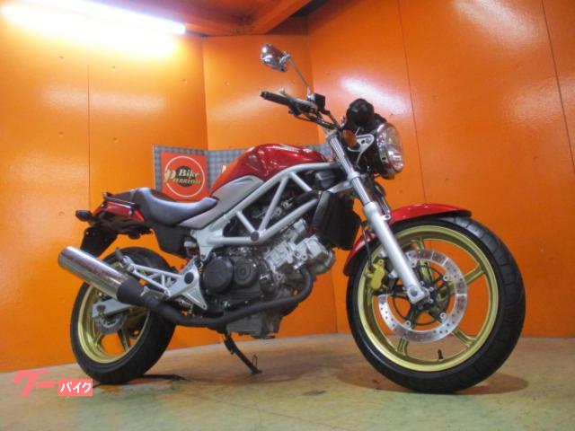 ホンダ VTR250 2012年 キャンディーブレイジングレッド 前後
