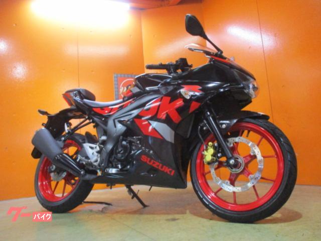 GSX−R125 ABS 2020年マイナーチェンジ後 純正ハザード タイタンブラック 純正フルノーマル車両 純正鍵2本