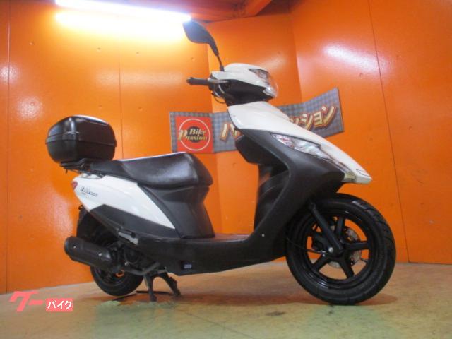 アドレス１２５　２０２０年　パールグレイスフルホワイト　純正フルノーマル車両　ＲＢＯＸ