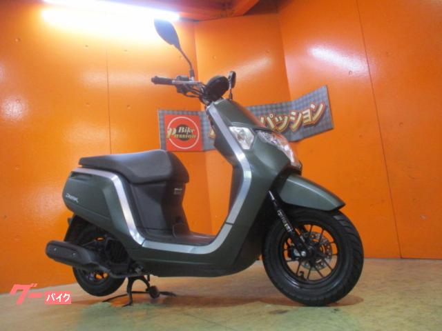 ダンク　２０１４年　マットアマードグリーンメタリック　オプションサイドスタンド　純正フルノーマル車両　純正鍵２本