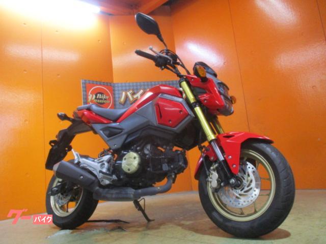 グロム　２０１８年　後期四角目モデル　パールバレンタインレッド　純正フォールディングスキー　純正フルノーマル車両