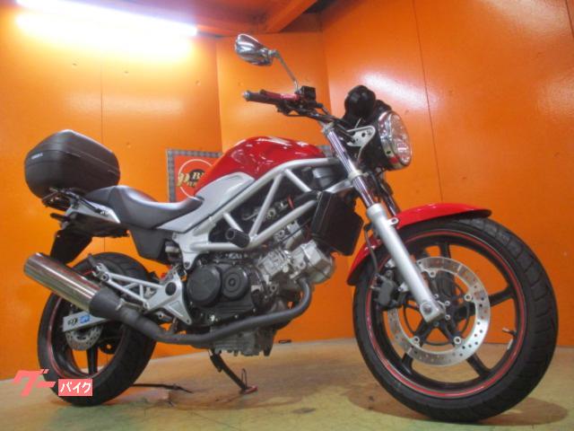 ＶＴＲ２５０　２００９年後期Ｆｉ　ＥＴＣ　ＬＥＤヘッドライト　ＬＥＤウインカー　前後タイヤバリ溝　エンジンスライダ