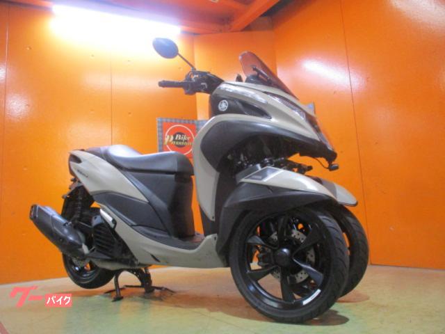 トリシティ１５５　ＡＢＳ　２０２３年モデルチェンジ後電子キーモデル　前後カメラドライブレコーダー　純正フルノーマル車両