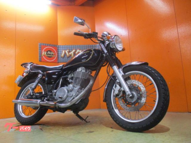 SR400 2001年 RH01Jモデル キャプトンマフラー スポーツシート スモールウインカー 社外キャリア