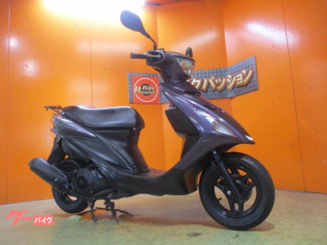 アドレスＶ１２５Ｓ　２０１２年モデル　パールウィザードパープル　前後タイヤバリ溝　純正フルノーマル車両