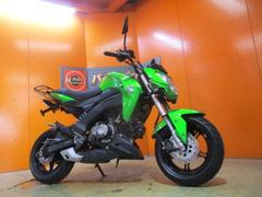 カワサキ　Ｚ１２５ＰＲＯ　２０１６年　キャンディーライムグリーン　ＵＳＢ電源　社外キャリア　フェンダーレス