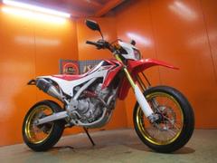 ホンダ　ＣＲＦ２５０Ｌ　２０１２年モデル　エクセル社外ホイール　社外マフラー　α１４前後ハイグリップタイヤ　フェンダーレス