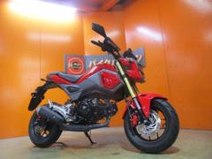 ホンダ　グロム　２０１６年規制前後期四角目ＬＥＤヘッドライトモデル　ナックルガード　ブレースバー　社外レバー　ＵＳＢ電源