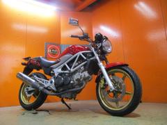 ホンダ　ＶＴＲ２５０　２０１２年Ｆｉモデル　キャンディブレイジングレッド　社外キャリア　前後タイヤバリ溝　純正鍵２本　純正フルノーマル車両