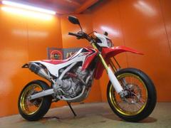 ホンダ　ＣＲＦ２５０Ｌ　２０１２年モデル　エクセル社外ホイール　社外マフラー　α１４前後ハイグリップタイヤ　フェンダーレス