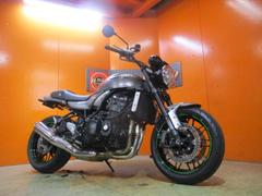 カワサキ　Ｚ９００ＲＳ　ＡＢＳ　２０２１年モデル　社外ワイドハンドル　フェンダーレス　逆車　純正鍵２本