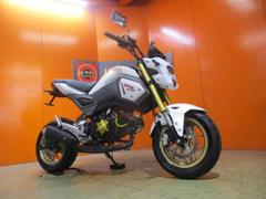 ホンダ　グロム　２０２０年　後期四角目　左右社外レバー　フェンダーレス　ＬＥＤウインカー　ＵＳＢ電源　パールヒマラヤズホワイト