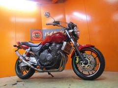 ホンダ　ＣＢ４００Ｓｕｐｅｒ　Ｆｏｕｒ　ＶＴＥＣ　Ｒｅｖｏ　２０１４年１０本スポークモデル　ハリケーンＵＰハンドル　社外ショートマフラー