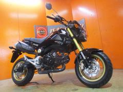 ホンダ　グロム　２０１４年マイナーチェンジ後モデル　純正鍵２本　純正フルノーマル車両　アステロイドブラックメタリック　１オーナー車