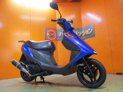 スズキ　アドレスＶ１２５　２０１３年ファイナルエディションＬ３モデル　社外マフラー　キャンディーカプリブルー