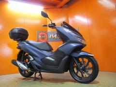 ホンダ　ＰＣＸ　２０１８年ＪＦ８１電子キーモデル　受注生産カラーマットイオンブルーメタリック　社外キャリアＢＯＸ　電子キー２本