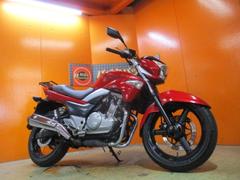 スズキ　ＧＳＲ２５０　２０１４年モデル　ＥＴＣ　社外キャリア　前後タイヤバリ溝　キャンディーカーディナルレッド　純正フルノーマル車両