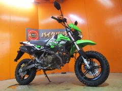 カワサキ　ＫＳＲ１１０　２０１３年ブライト正規品ファイナルディション　セル付き　ビックキャブ　ハンドリヤブレーキカスタム