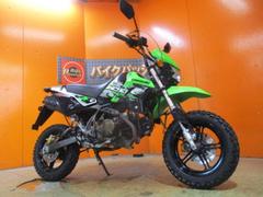 カワサキ　ＫＳＲ１１０　２０１３年ブライト正規品ファイナルディション　セル付き　ビックキャブ　ハンドリヤブレーキカスタム