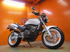 ホンダ　ＨＯＲＮＥＴ　マイナーチェンジ後２００３年モデル　フィナルパールサンビームホワイトオールペン