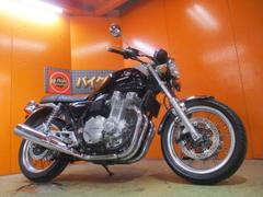 ホンダ　ＣＢ１１００ＥＸ　２０１４年モデル　ＥＴＣ　純正６速ＭＴ　２本出しマフラー　パッションオリジナルカラーＫ０ブラックゴールドライン