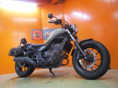 ホンダ　レブル２５０　ＡＢＳ　２０１９年モデル　ＥＴＣ　ＵＳＢ電源　バックレスト　エンジンガード　サイドバッグ　純正フルノーマル車両