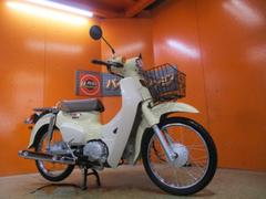 ホンダ　スーパーカブ５０　２０２０年ＡＡ０９国内製造丸目ＬＥＤヘッドライト　Ｆキャリア　前かご　バージンベージュ　純正フルノーマル車両