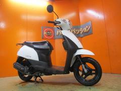 スズキ　レッツ　２０１７年規制前４．１ＰＳフルパワーモデル　ソリッドスペシャルホワイト　純正鍵２本　純正フルノーマル車両