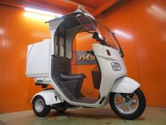 ホンダ　ジャイロキャノピー　２０１６年　ミニカー改造済　ノーヘル乗車ＯＫ　ＴＳデリバリーＢＯＸ　ワイドスクリーン　前後サイドバイザー