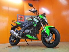 カワサキ　Ｚ１２５ＰＲＯ　２０１６年ＫＲＴエディション　オーバーレーシングフルエキマフラー　社外キャリア