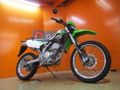 カワサキ　ＫＬＸ２５０　２０１３年　ライムグリーン　純正工具バッグ　社外キャリアオプション　純正鍵２本　純正フルノーマル車両