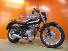 スズキ　バンバン２００　２０１０年インジェクションモデル　ウイルズウィンステンレスフルエキマフラー　ソリッドブラック