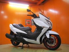 スズキ　バーグマン４００　ＡＢＳ　２０２１年登録　２．０ＥＴＣ　パールグレッシャーホワイト　純正鍵２本　純正フルノーマル車両