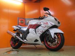 カワサキ　ＺＺ−Ｒ１４００　２００６年マレーシアモデル　ホワイトフレアオールペン　フェンダーレス　前後タイヤバリ溝　エンジンスライダー