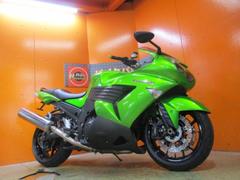カワサキ　ＺＺ−Ｒ１４００　ＡＢＳ　２０１０年モデル　バーハンＫＩＴ組み込み済　フェンダーレス　ヘッドカバーガスケット交換済　鍵３本