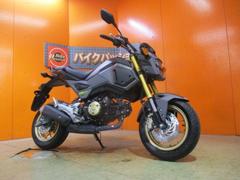 ホンダ　グロム　２０１８年四角目モデル　純正フォールディングスキー　追加メットホルダー　マットアクシスグレーメタリック　純正フルノーマル車