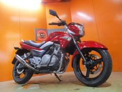 スズキ　ＧＳＲ２５０　２０１３年　社外１本だしマフラー　盗難防止イモビアラーム　左右アジャスター機能付社外レバー